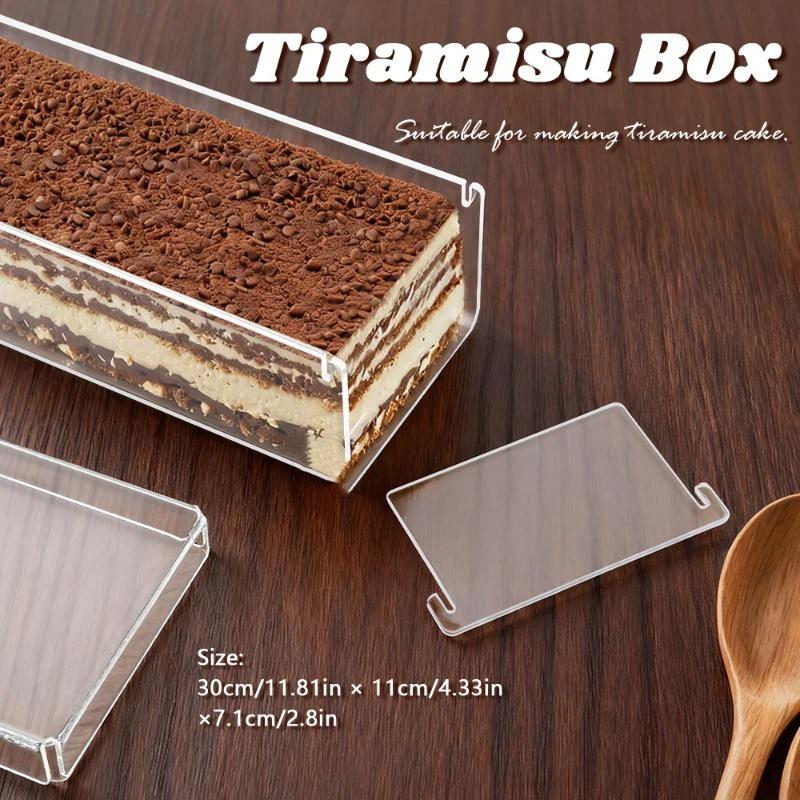 Kitchen Baking Storage Containers - Contenedor Rectangular Resistente de Acrílico para