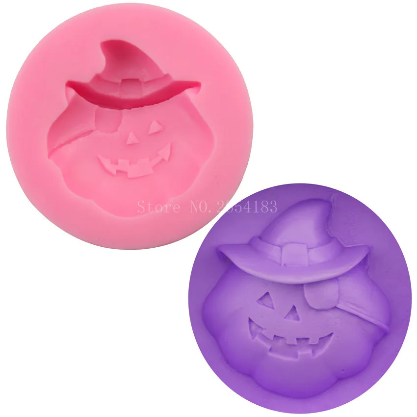 Kitchen Witch Baking - Dibujos animados de Halloween calabaza bruja
