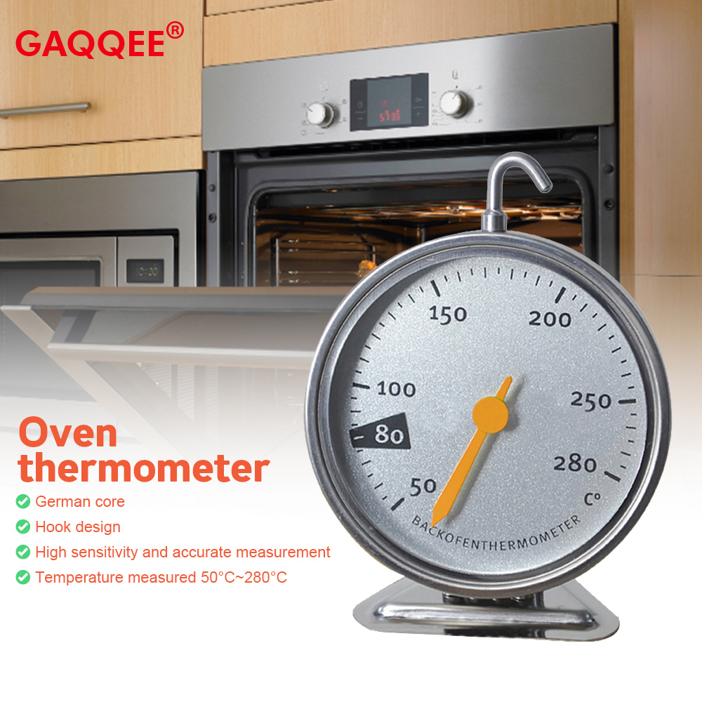 Oven Thermometer Analog - Termómetro para horno de 50-280 Celsius,