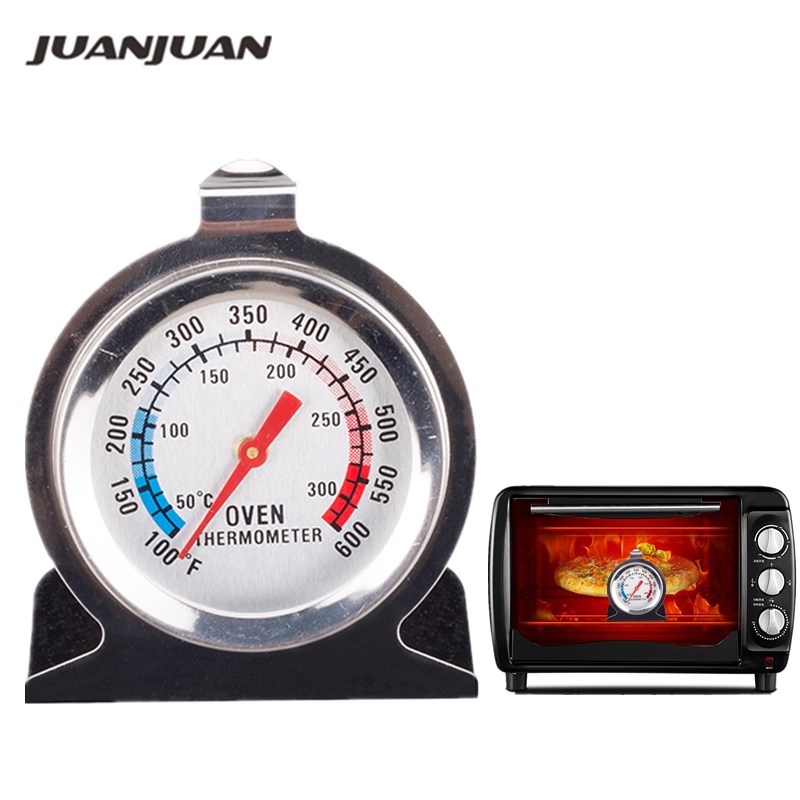 Oven Thermometer Analog - Termómetro de acero inoxidable para horno,