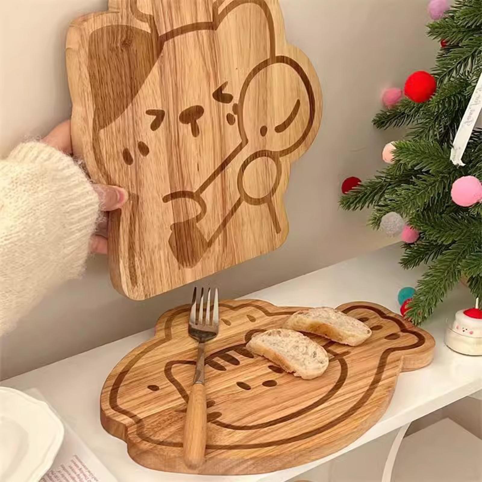 Bread Baking Kitchen Utensils - Tabla de cortar de madera, utensilio