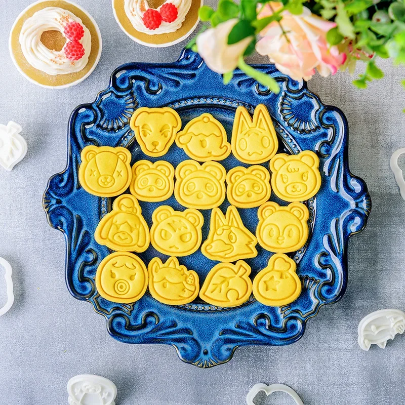 Kitchen Baking Decor - Cortador de Galletas de Animal Crossing,
