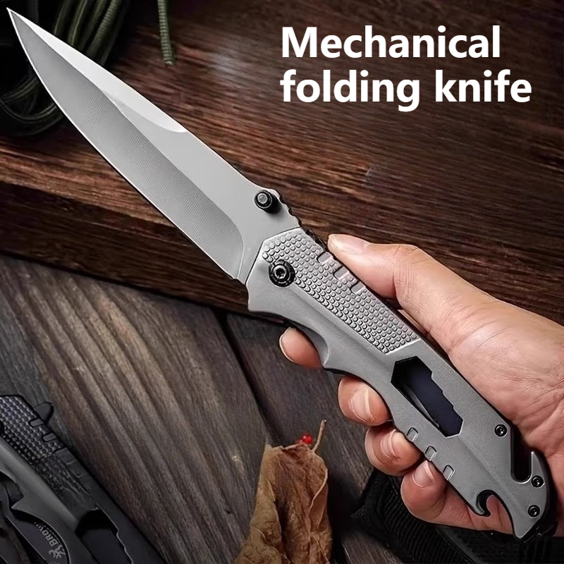 Kitchen Jobs - Cuchillo utilitario plegable multifunción, cuchillo de