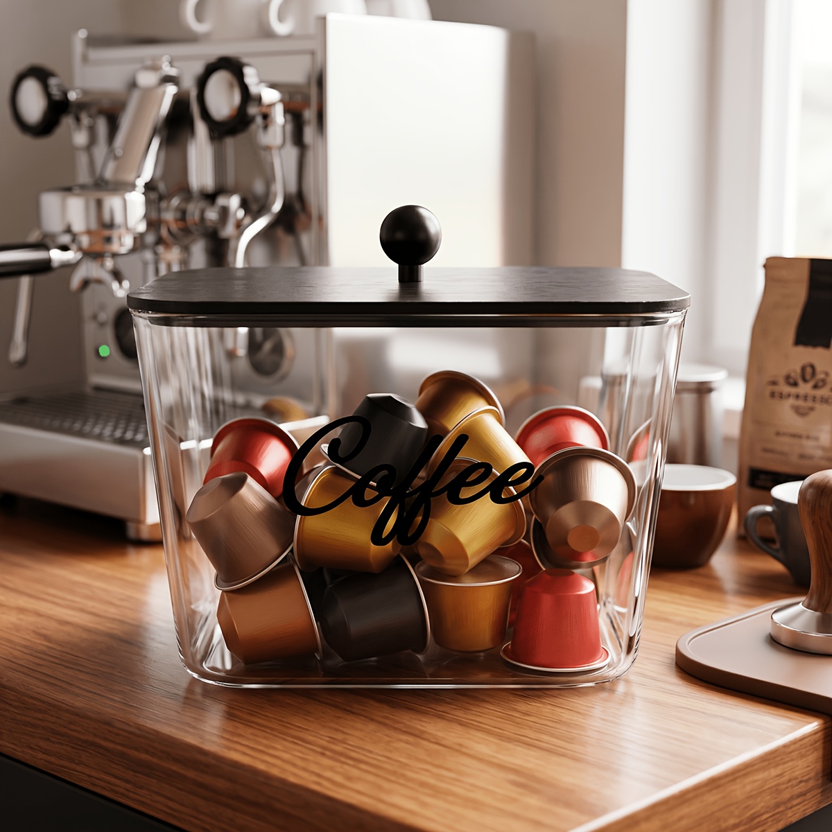 Kitchen Baking Tray Organizer - Organizador de Cápsulas de Café con