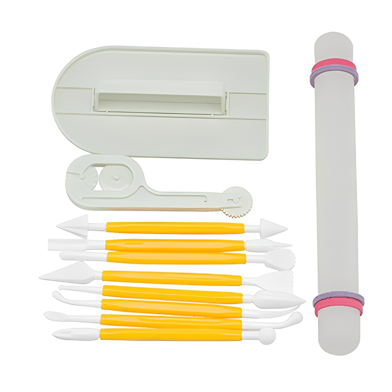 Fondant Smoother Set - 11 unids/set herramientas para hornear raspador