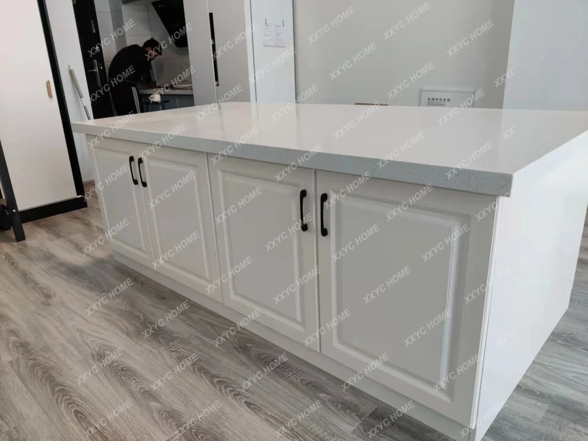 Kitchen Baking Island - Mesa de trabajo para repostería, consola