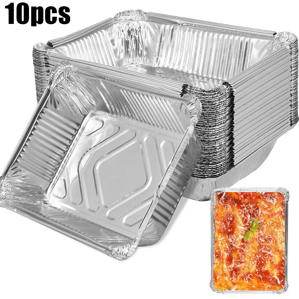 Kitchen Baking Storage Containers - Contenedores desechables de papel de aluminio