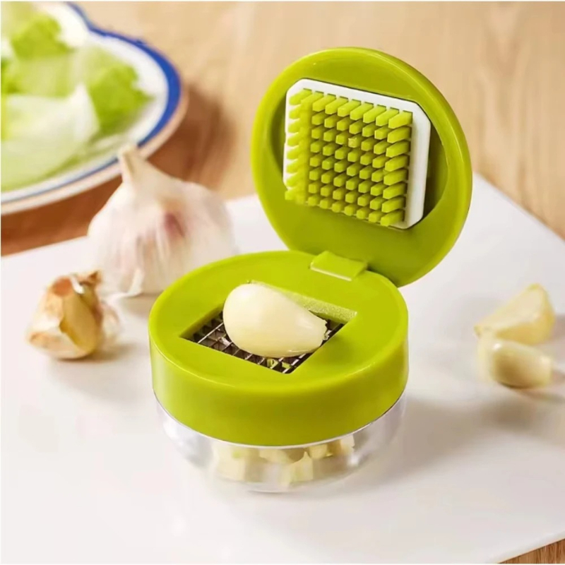 Kitchen Baking Tray Organizer - Prensa de Ajo Manual, Picadora de