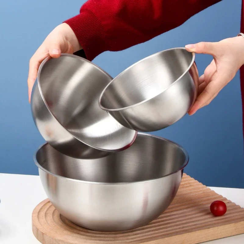 Kitchen Baking Bowls - Cuenco de cocina de acero inoxidable