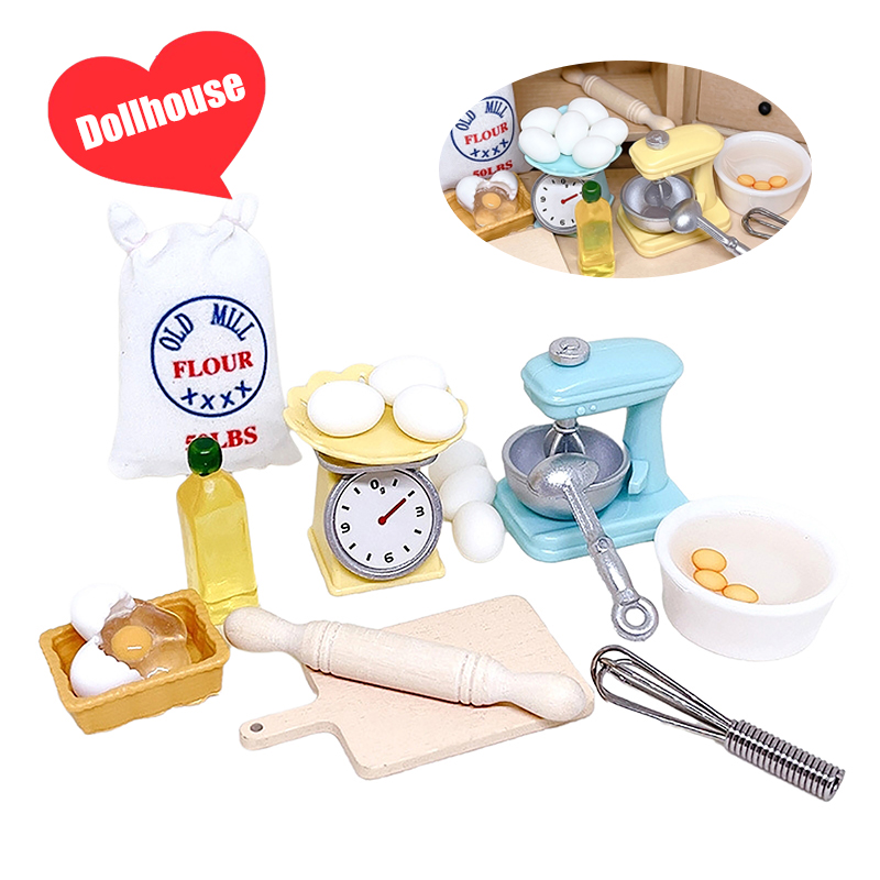 Kitchen Baking Decor - Batidor de huevos de harina en