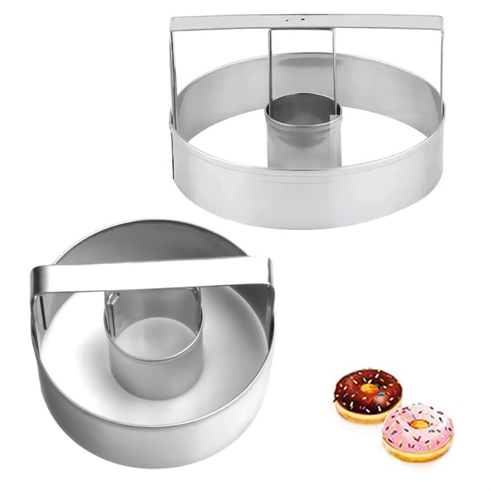 Kitchen Jobs - Cortador de Galletas de Acero Inoxidable,