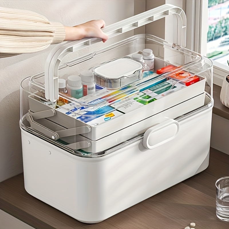Kitchen Baking Tray Organizer - Caja de Almacenamiento de Medicamentos con