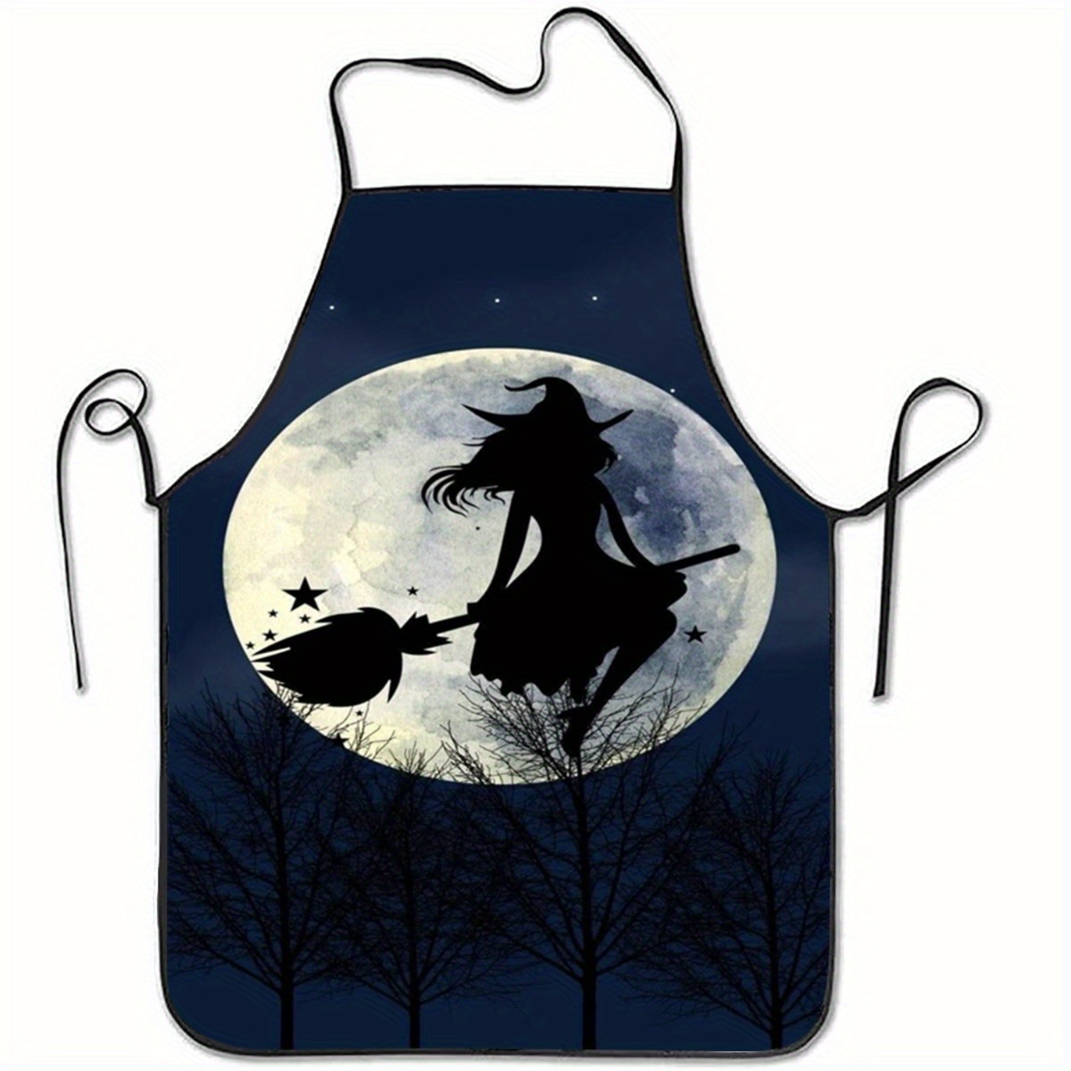 Kitchen Witch Baking - Delantal de poliéster sin mangas con