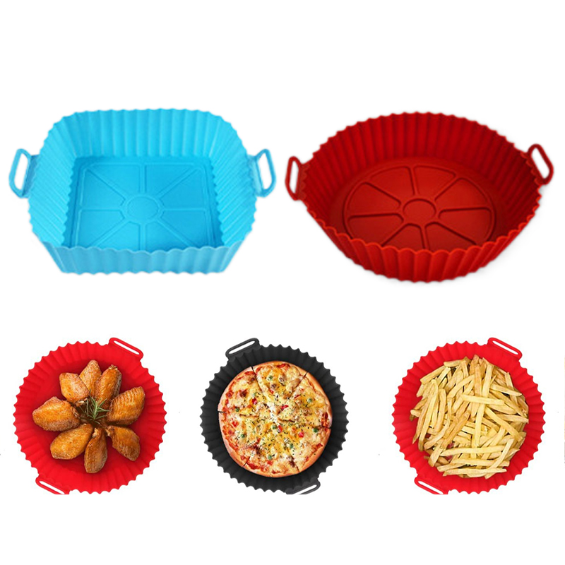 Kitchen Oven Baking Pans - Molde de silicona para freidora, revestimientos
