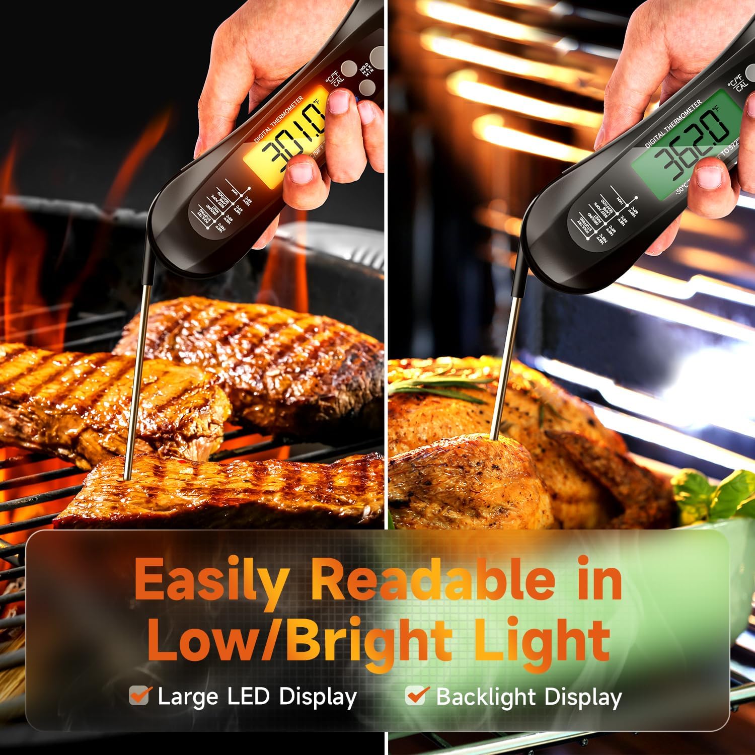 Termómetro Digital para Carne, - Kitchen Baking Utensil reseña y precio