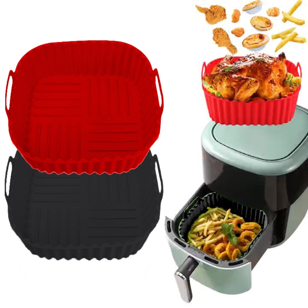 Cesta Cuadrada de Silicona par - Kitchen Oven Baking Pans reseña y precio