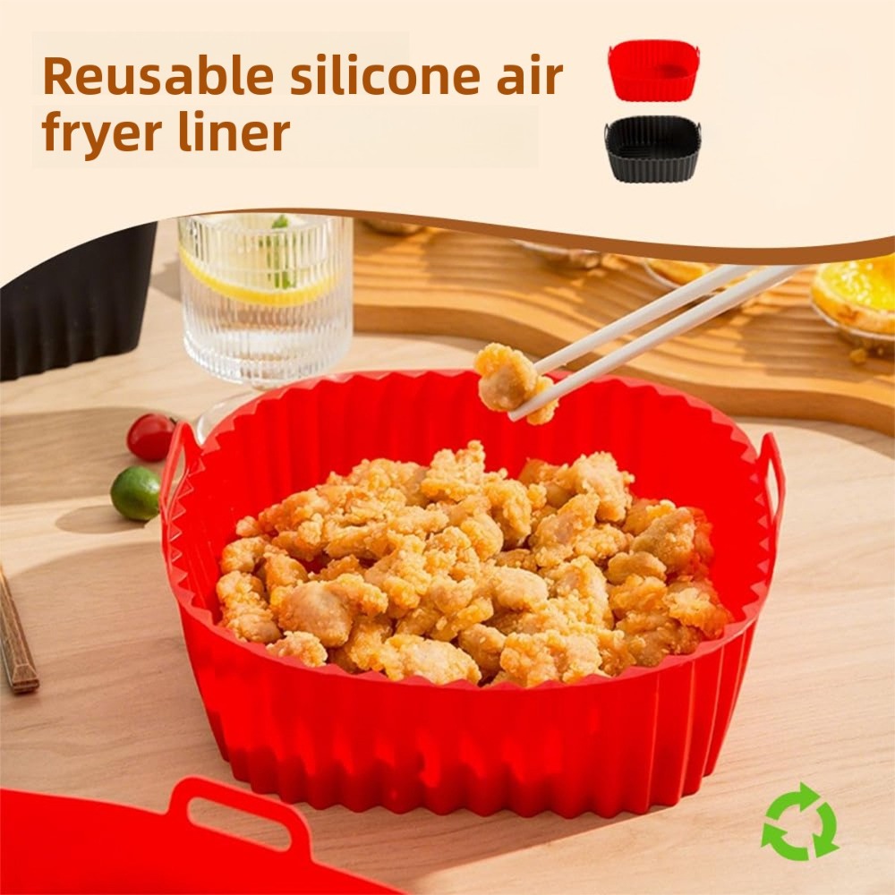 Cesta Cuadrada de Silicona par - Kitchen Oven Baking Pans reseña y precio