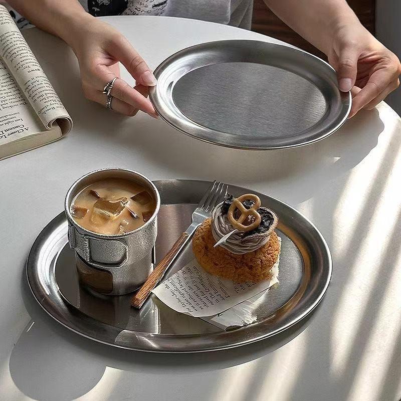Platos Ovalados de Acero Inoxi - Kitchen Baking Decor reseña y precio