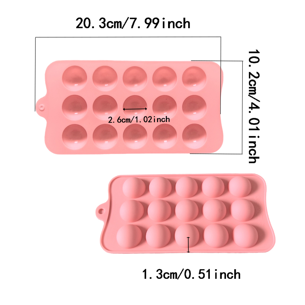Molde semicircular de silicona - Kitchen Baking Utensil reseña y precio