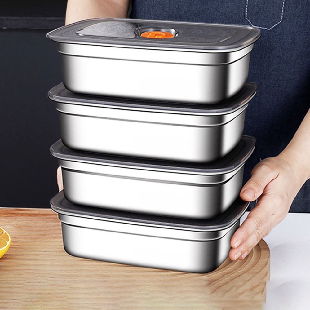 Caja de Conservación Portátil  - Kitchen Baking Tray Organizer reseña y precio
