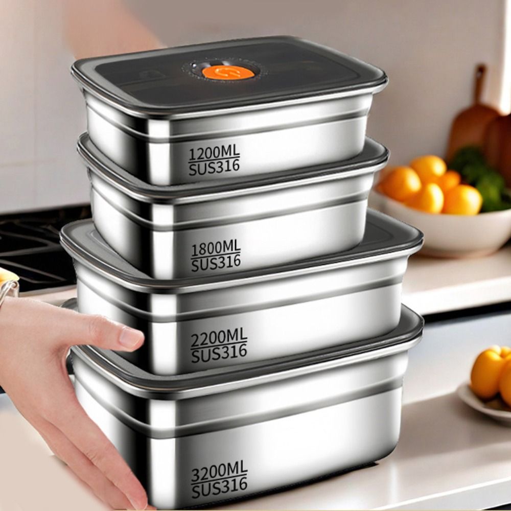 Caja de Conservación Portátil  - Kitchen Baking Tray Organizer reseña y precio