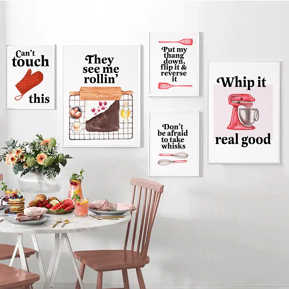 Impresión de Cocina Divertida  - Kitchen Baking Quotes reseña y precio