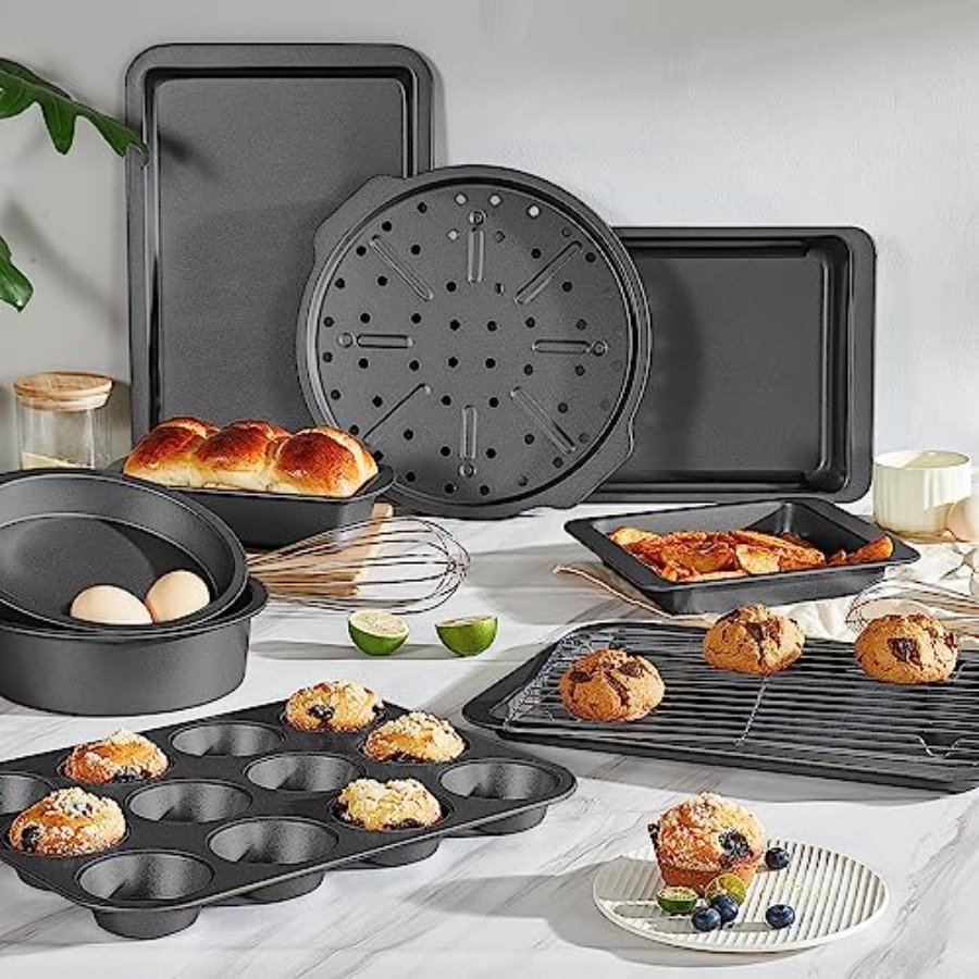 Juegos de utensilios para horn - Kitchen Oven Baking Pans reseña y precio