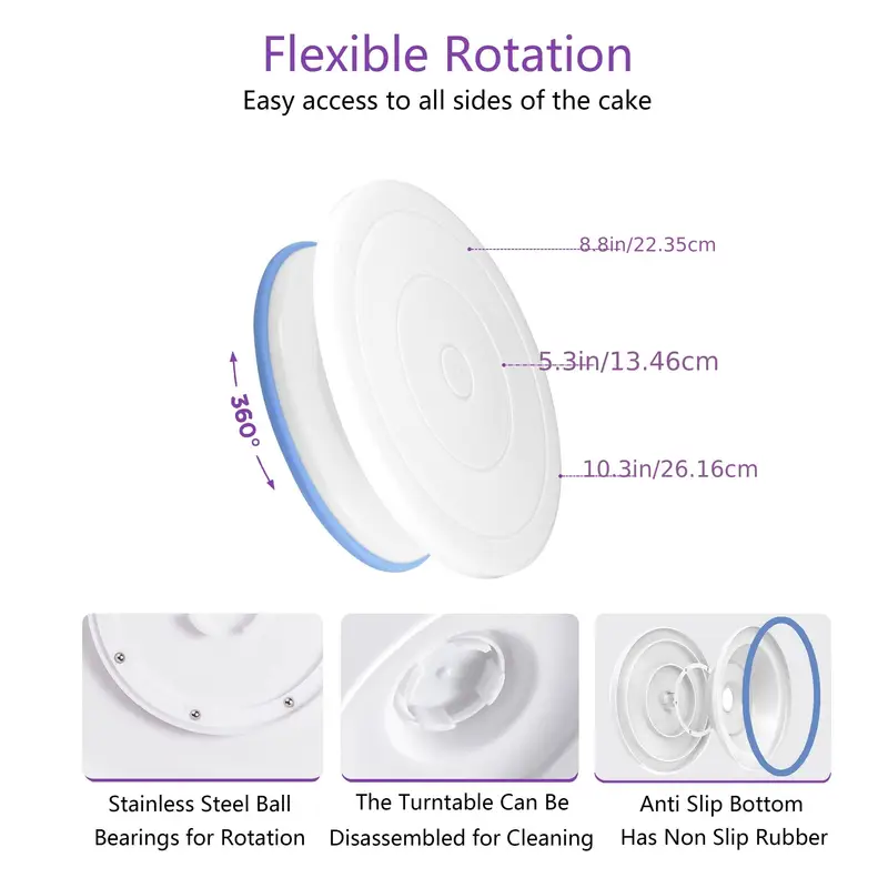 Kit profesional de decoración  - Fondant Smoother Set reseña y precio