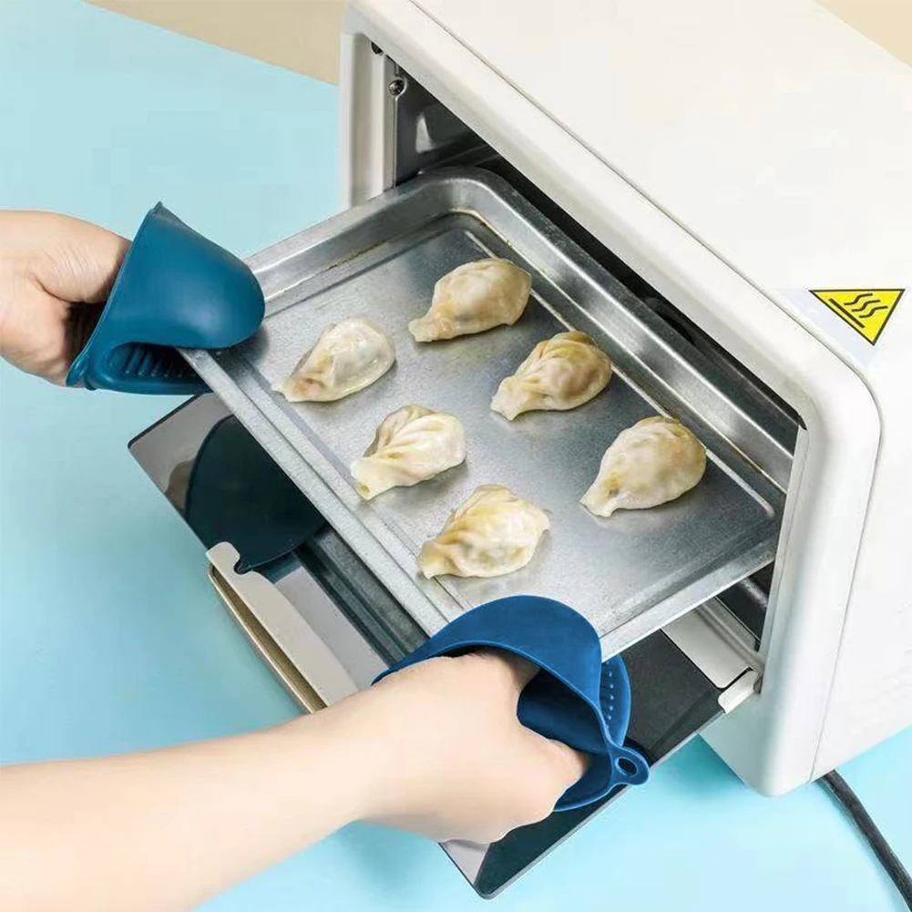 Guantes de silicona resistente - Kitchen Oven Baking Pans reseña y precio