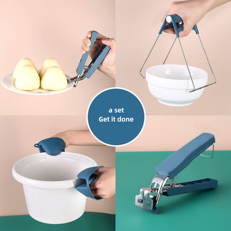 Guantes de silicona resistente - Kitchen Oven Baking Pans reseña y precio
