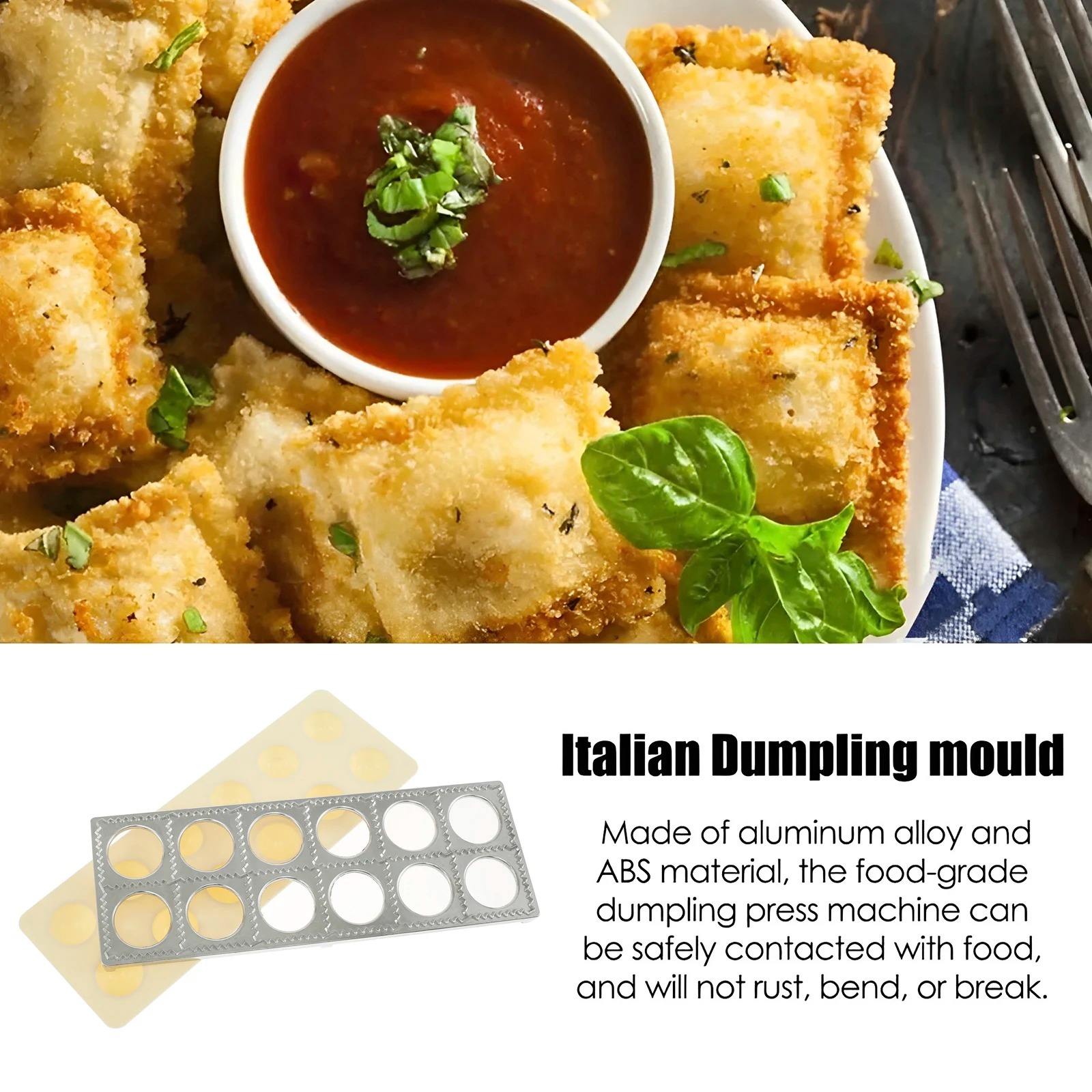 Molde para dumplings, molde de - Kitchen Q reseña y precio