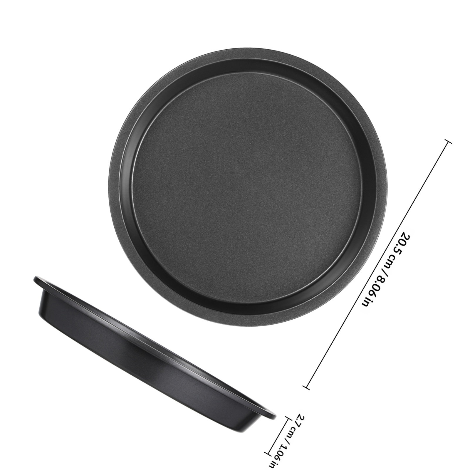 Bandeja Redonda para Pizza de  - Kitchen Oven Baking Pans reseña y precio