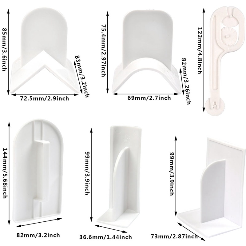 Set de herramientas de modelad - Fondant Smoother Set reseña y precio