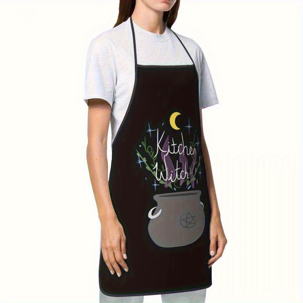 Delantal de cocina de bruja co - Kitchen Witch Baking reseña y precio