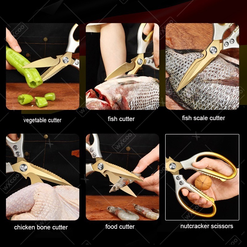 Tijeras de Cocina de Acero Ino - Kitchen Jobs reseña y precio