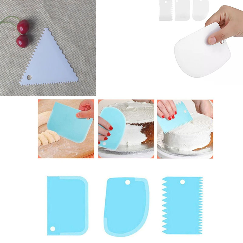Juego de raspadores de plástic - Fondant Smoother Set reseña y precio