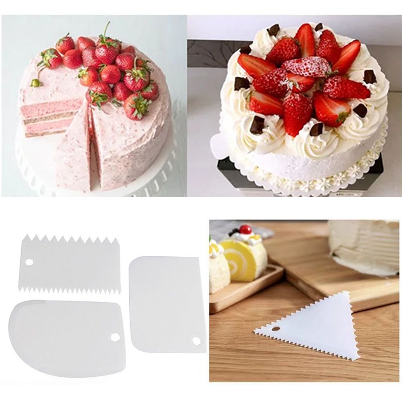 Juego de raspadores de plástic - Fondant Smoother Set reseña y precio