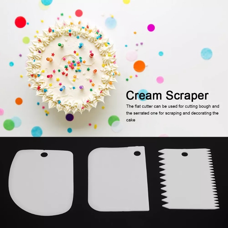 Juego de raspadores de plástic - Fondant Smoother Set reseña y precio