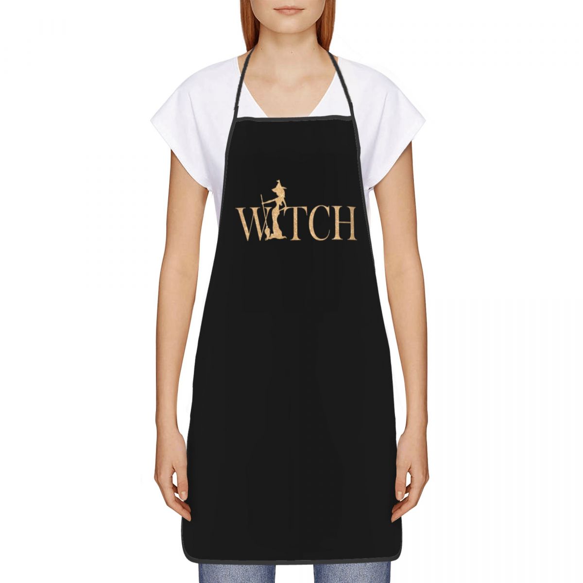 Delantal con babero de bruja d - Kitchen Witch Baking reseña y precio