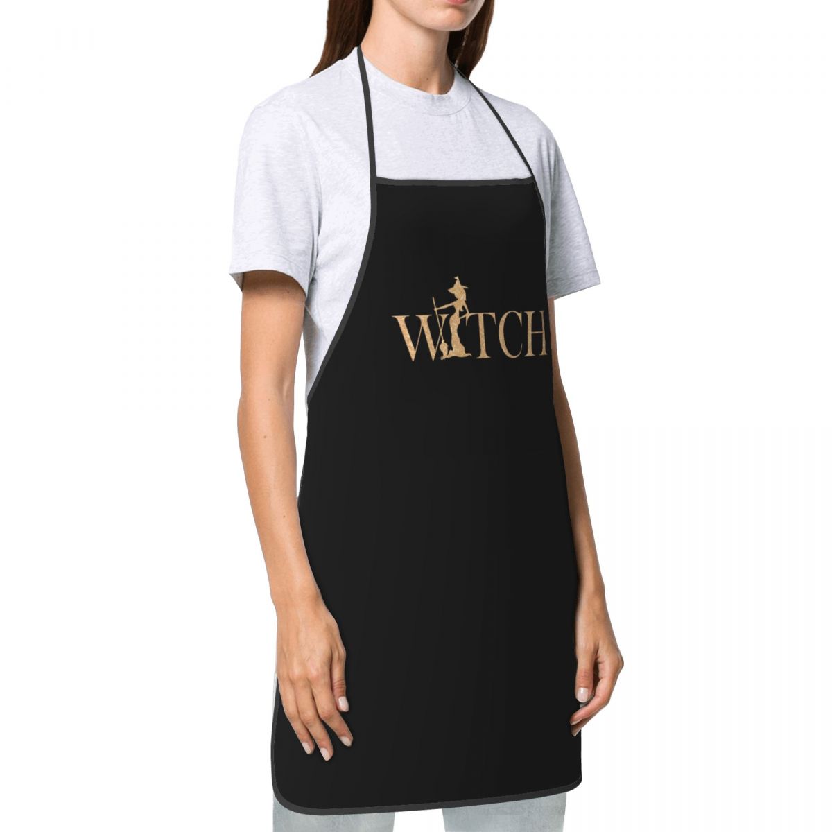 Delantal con babero de bruja d - Kitchen Witch Baking reseña y precio