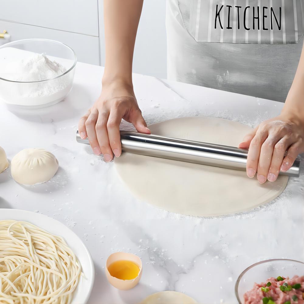 Rodillo de acero inoxidable pa - Bread Baking Kitchen Utensils reseña y precio