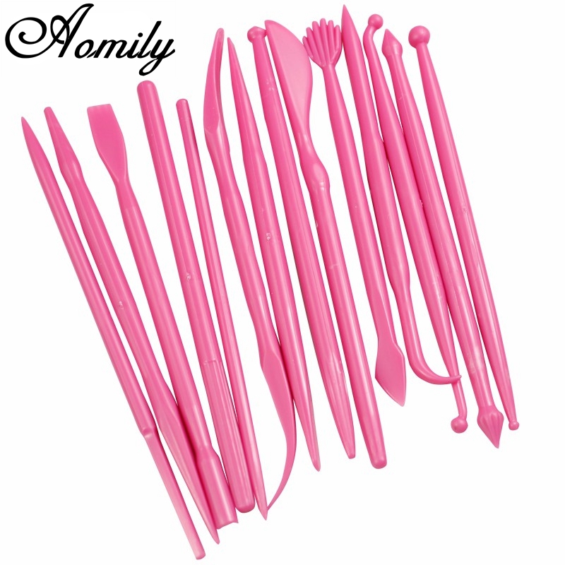 Aomily 14 unids/set escultura  - Fondant Smoother Set reseña y precio