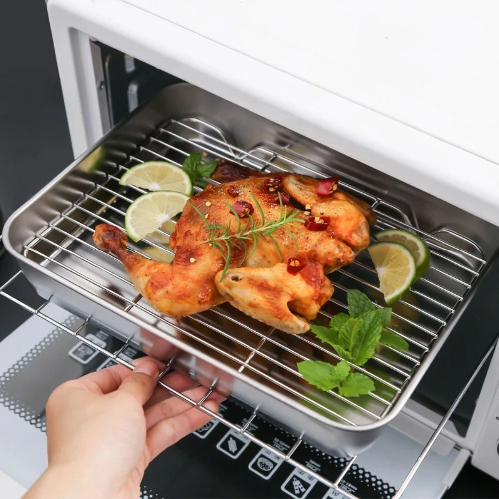 Bandeja de horno cuadrada port - Kitchen Oven Baking Pans reseña y precio