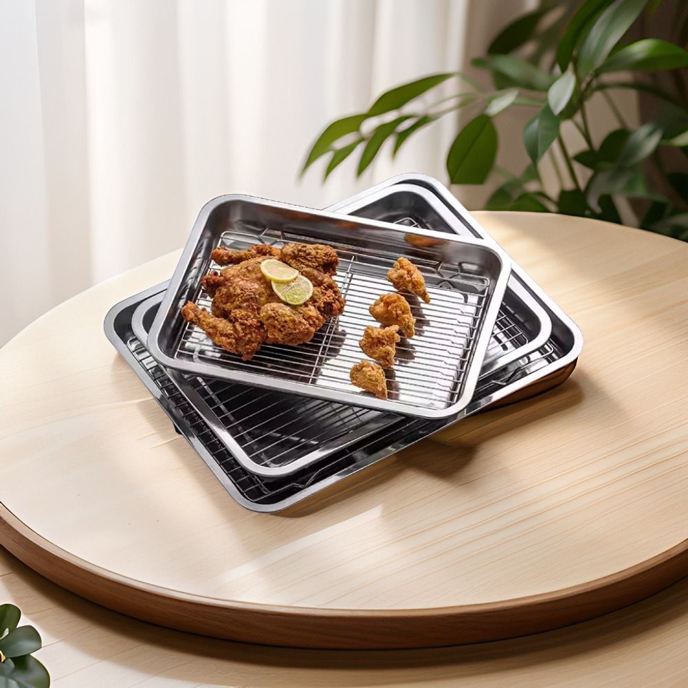 Bandeja de horno cuadrada port - Kitchen Oven Baking Pans reseña y precio