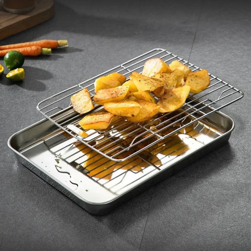 Bandeja de horno cuadrada port - Kitchen Oven Baking Pans reseña y precio