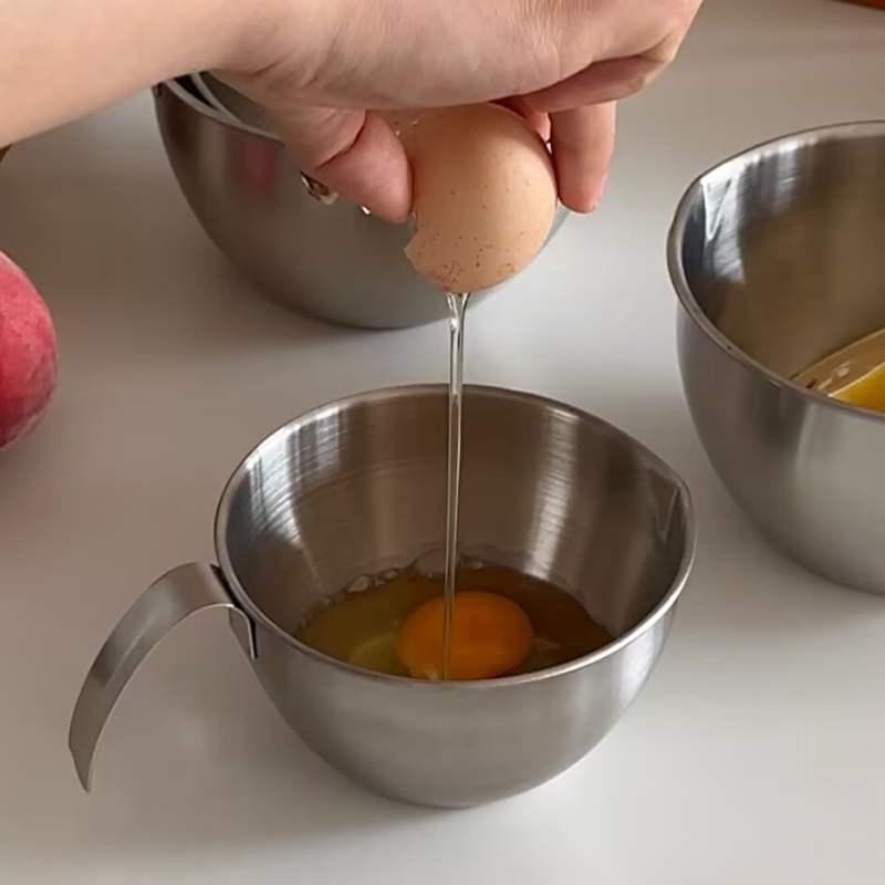 Tazón Medidor de Acero Inoxida - Kitchen Baking Bowls reseña y precio