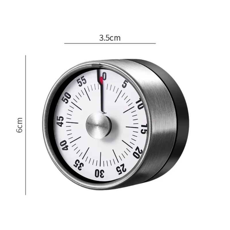 Temporizador Visual Mecánico d - Kitchen Baking Timer reseña y precio