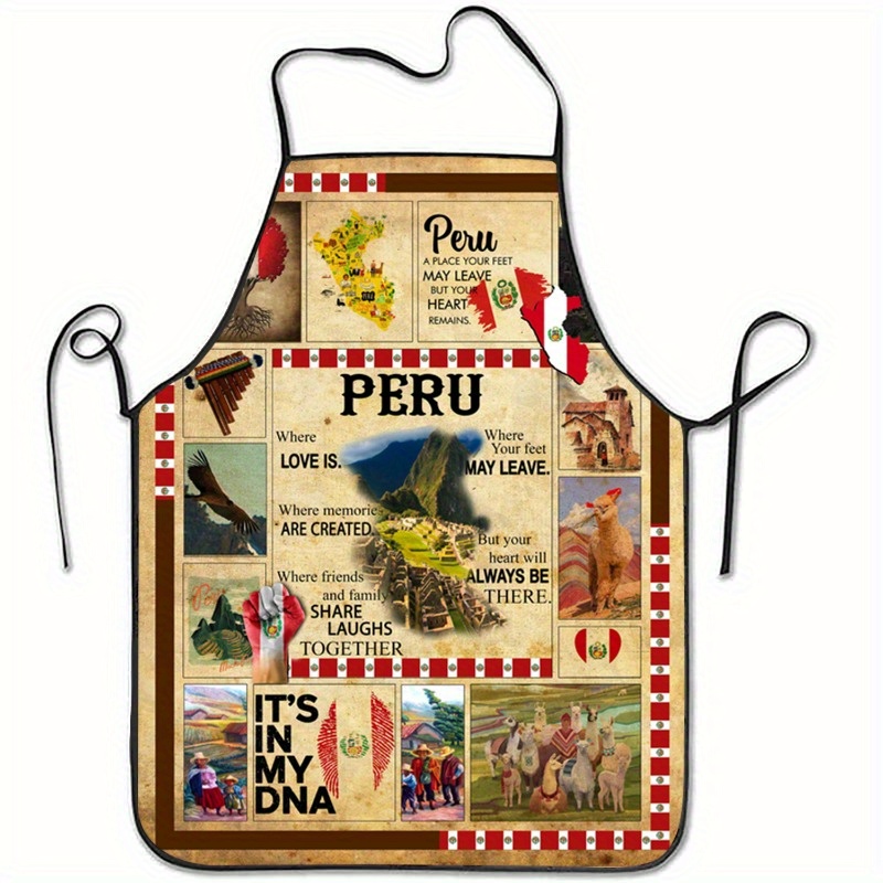 Delantal con estampado de Coll - Kitchen Baking Quotes reseña y precio