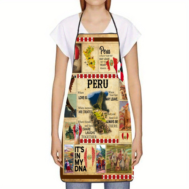 Delantal con estampado de Coll - Kitchen Baking Quotes reseña y precio