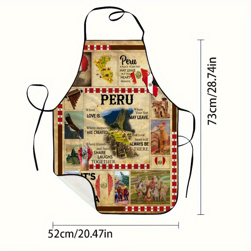 Delantal con estampado de Coll - Kitchen Baking Quotes reseña y precio